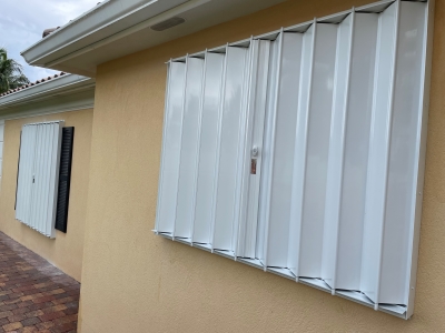Accordion shutters near Naples, FL
