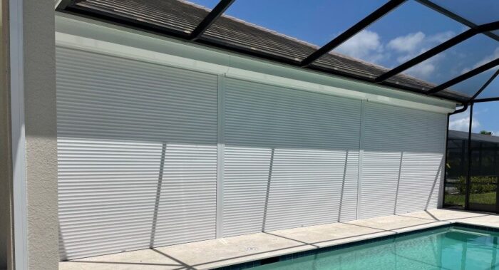 Hurricane shutters in Naples, FL